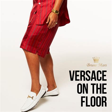 versace bruno mars lyric|versace on the floor meaning.